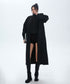 Black Mesh Layered Skirt